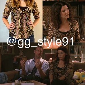 DVF top ASO Gilmore Girls